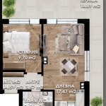 Двустаен апартамент в Пловдив, Кършияка - 78 кв.м за 856 €/кв.м - Снимка #1