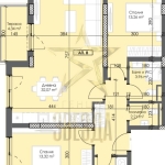 Тристаен апартамент в Пловдив, Тракия - 117 кв.м за 536 €/кв.м - Снимка #1