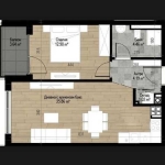 Двустаен апартамент в София, Обеля - 52 кв.м за 1079 €/кв.м - Снимка #1