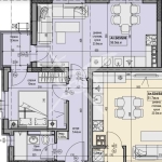 Двустаен апартамент в Пловдив, Христо Смирненски - 67 кв.м за 1000 €/кв.м - Снимка #1