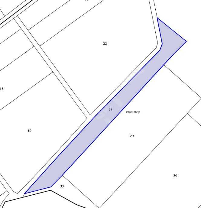 Парцел в с. Грозден, Област Бургас - 3245 кв.м за 1 €/кв.м - Снимка #1