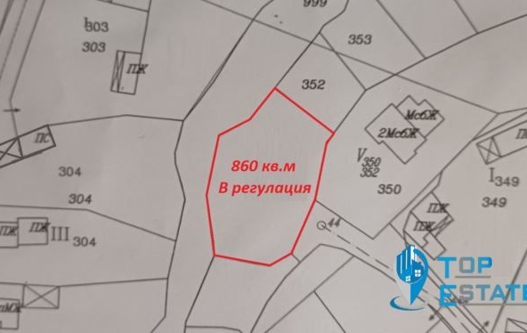 Парцел в с. Драгижево, Област Велико Търново - 860 кв.м за 12 €/кв.м - Снимка #1