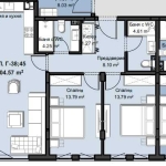 Тристаен апартамент в Пловдив, Христо Смирненски - 130 кв.м за 1302 €/кв.м - Снимка #1