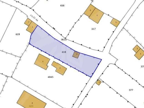 Парцел в Карлово - 537 кв.м за 83 €/кв.м - Снимка #1