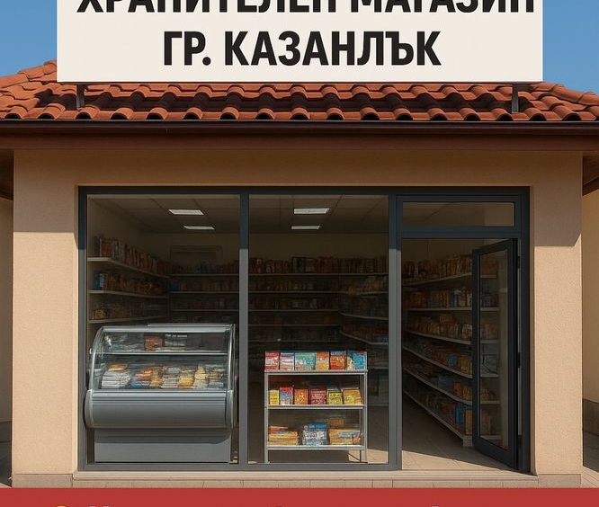 Магазин в Казанлък - 48 кв.м за 2338 €/кв.м - Снимка #1