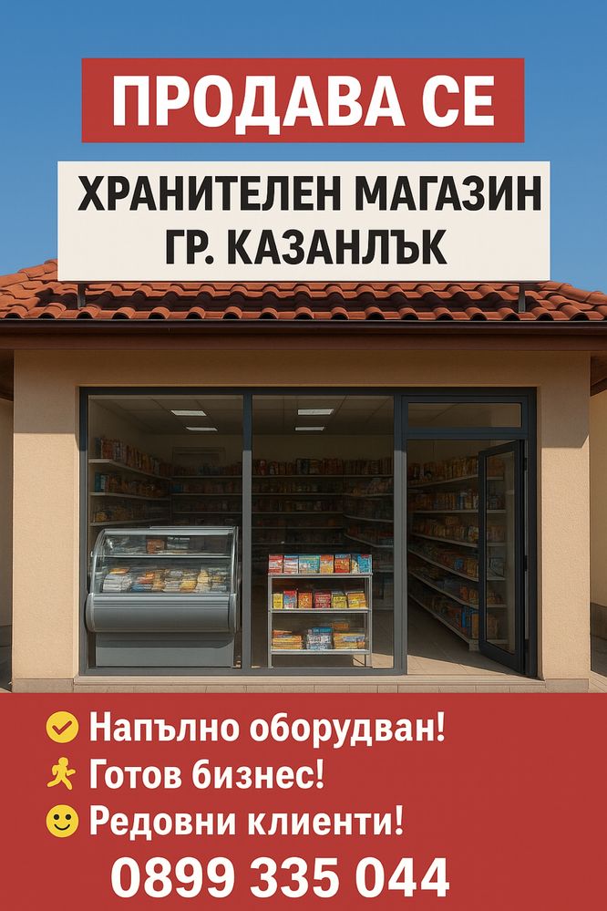 Магазин в Казанлък - 48 кв.м за 2338 €/кв.м - Снимка #1