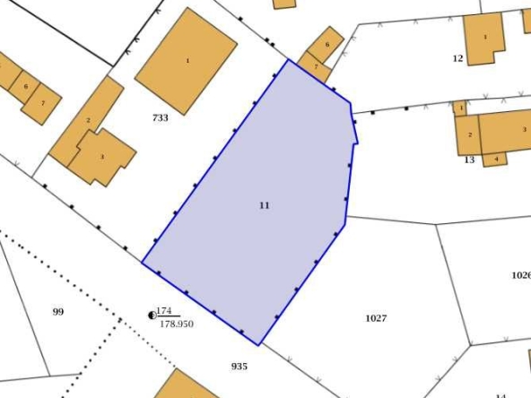 Парцел в с. Бенковски, Област Пловдив - 956 кв.м за 63 €/кв.м - Снимка #1