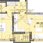 Двустаен апартамент в Пловдив, Тракия - 73 кв.м за 976 €/кв.м - Снимка #1