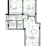 Тристаен апартамент в Варна, Виница - 108 кв.м за 1092 €/кв.м - Снимка #1