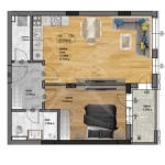 Двустаен апартамент в Пловдив, Остромила - 75 кв.м за 480 €/кв.м - Снимка #1