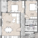 Тристаен апартамент в София, Хладилника - 104 кв.м за 1085 €/кв.м - Снимка #1