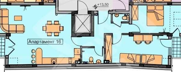 Тристаен апартамент в Пловдив, Христо Смирненски - 121 кв.м за 1467 €/кв.м - Снимка #1