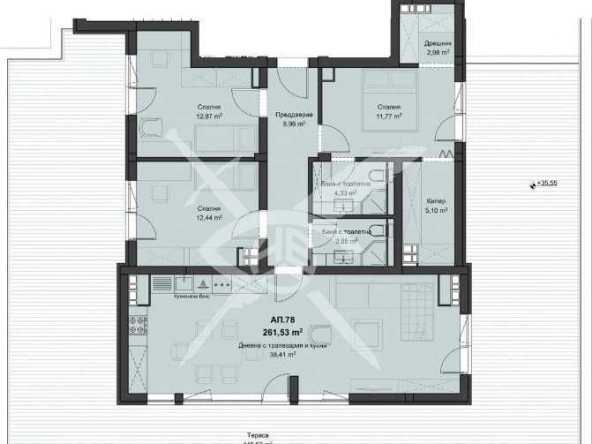 Многостаен апартамент в Пловдив, Кючук Париж - 300 кв.м за 891 €/кв.м - Снимка #1