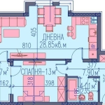 Двустаен апартамент в Пловдив, Каменица 2 - 86 кв.м за 1307 €/кв.м - Снимка #1