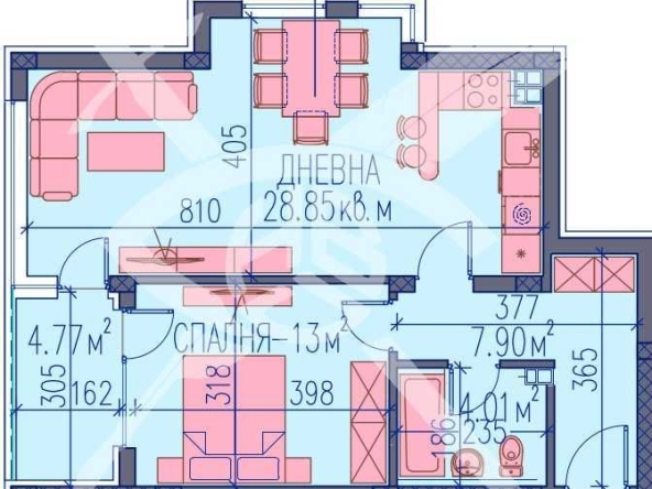 Дава се под наем Двустаен апартамент в Пловдив, Изгрев - 85 кв.м за 103477.47 € - Снимка #1