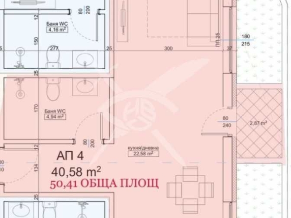 Едностаен апартамент в Приморско - 54 кв.м за 760 €/кв.м - Снимка #1