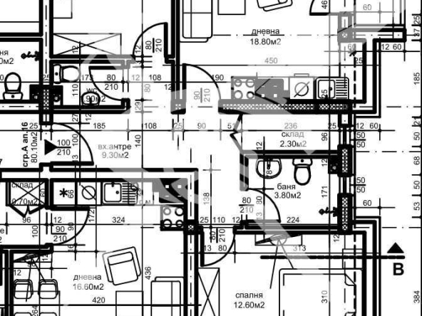 Тристаен апартамент в Пловдив, Христо Смирненски - 91 кв.м за 1098 €/кв.м - Снимка #1