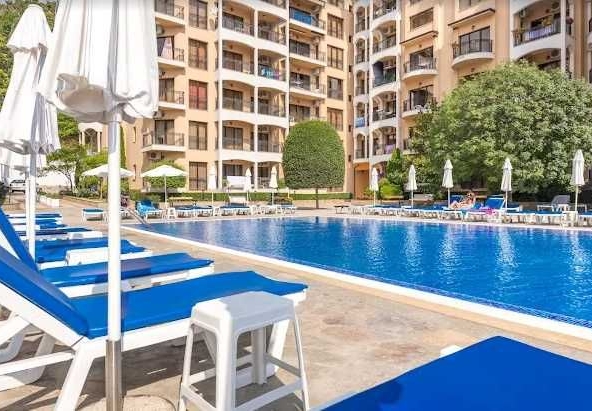 Едностаен апартамент в к.к. Златни пясъци - 35 кв.м за 2060 €/кв.м - Снимка #1