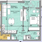 Двустаен апартамент в Пловдив, Остромила - 72 кв.м за 1276 €/кв.м - Снимка #1