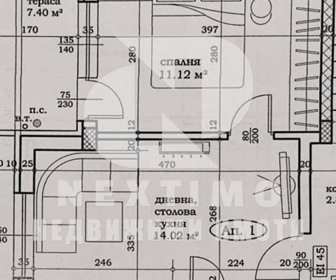 Двустаен апартамент в Пловдив, Център - 53 кв.м за 2100 €/кв.м - Снимка #1
