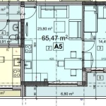 Двустаен апартамент в Пловдив, Коматево - 71 кв.м за 902 €/кв.м - Снимка #1