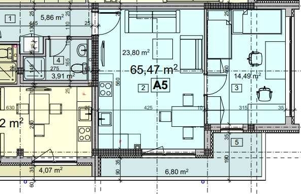 Двустаен апартамент в Пловдив, Коматево - 71 кв.м за 902 €/кв.м - Снимка #1