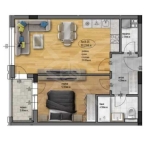 Двустаен апартамент в Пловдив, Остромила - 70 кв.м за 936 €/кв.м - Снимка #1