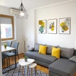 Дава се под наем Двустаен апартамент в Бургас, Лазур - 65 кв.м за 219.3 € - Снимка #1