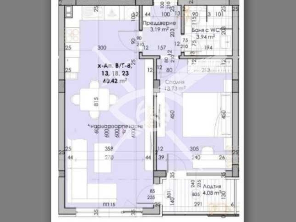 Двустаен апартамент в Пловдив, Южен - 75 кв.м за 1130 €/кв.м - Снимка #1