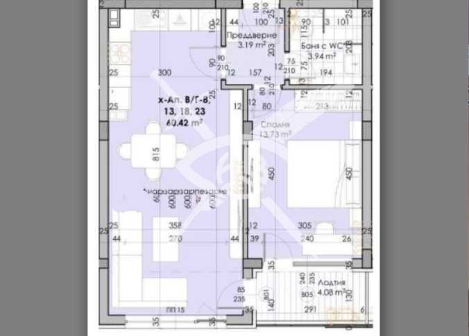 Двустаен апартамент в Пловдив, Южен - 75 кв.м за 1130 €/кв.м - Снимка #1