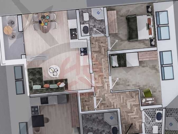 Тристаен апартамент в София, Стрелбище - 98 кв.м за 2869 €/кв.м - Снимка #1