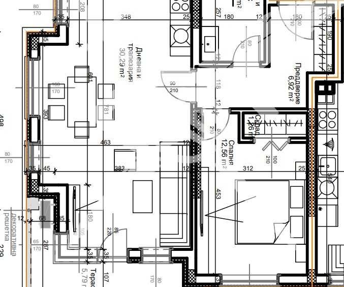 Двустаен апартамент в Пловдив, Остромила - 88 кв.м за 668 €/кв.м - Снимка #1