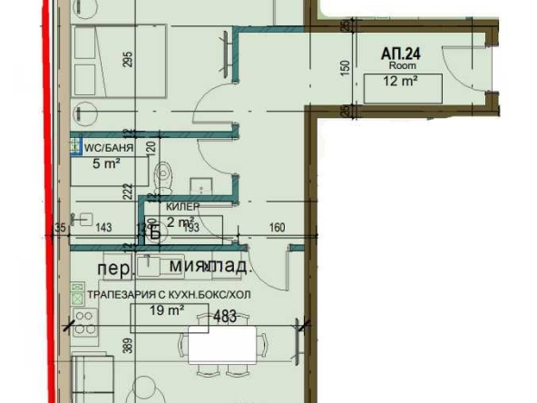 Двустаен апартамент в Търговище, Вароша - 77 кв.м за 1113 €/кв.м - Снимка #1