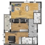 Тристаен апартамент в Пловдив, Остромила - 110 кв.м за 476 €/кв.м - Снимка #1