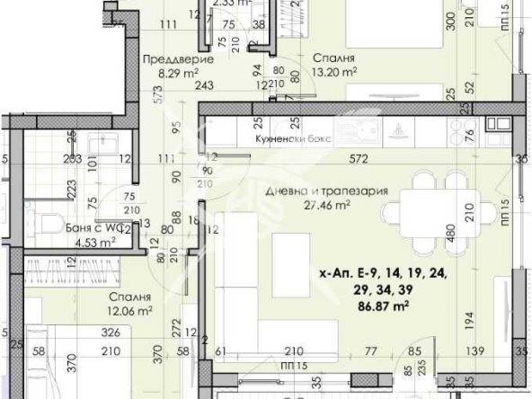 Тристаен апартамент в Пловдив, Кючук Париж - 105 кв.м за 762 €/кв.м - Снимка #1