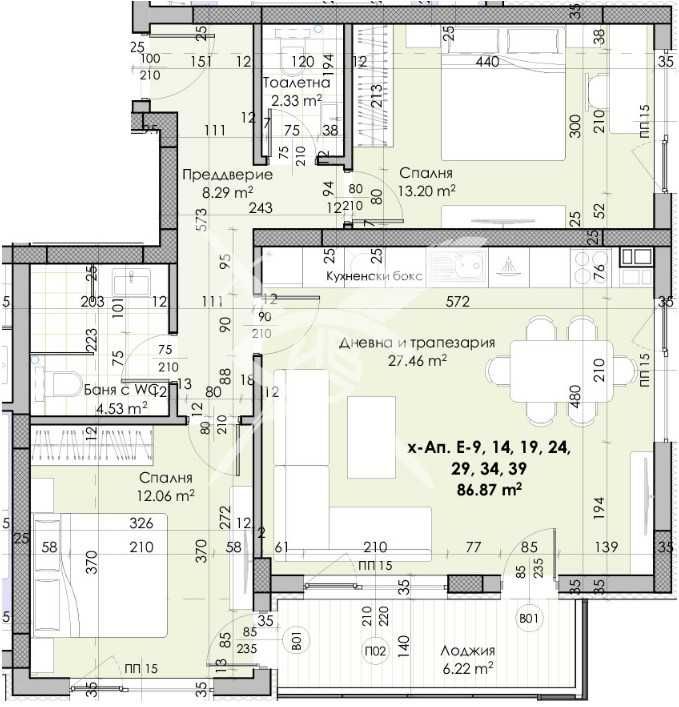 Тристаен апартамент в Пловдив, Кючук Париж - 105 кв.м за 762 €/кв.м - Снимка #1