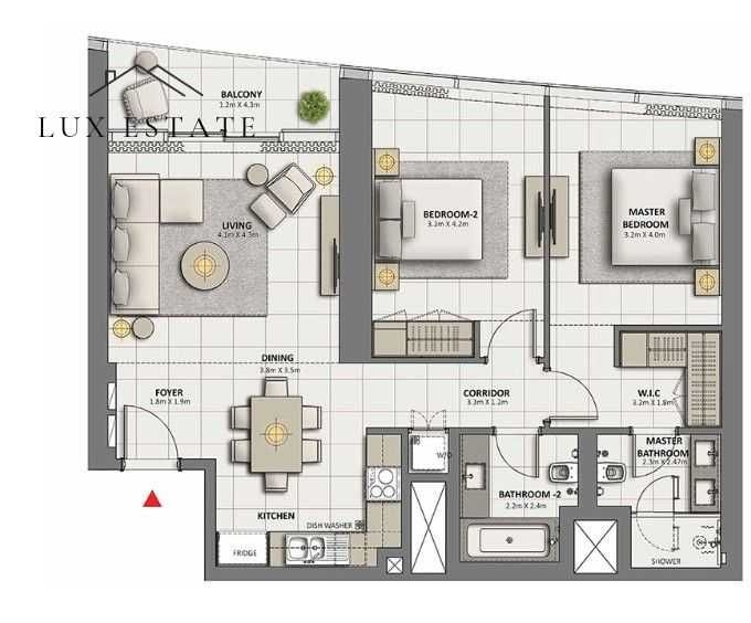 Тристаен апартамент в София, Манастирски ливади - 84 кв.м за 2691 €/кв.м - Снимка #1