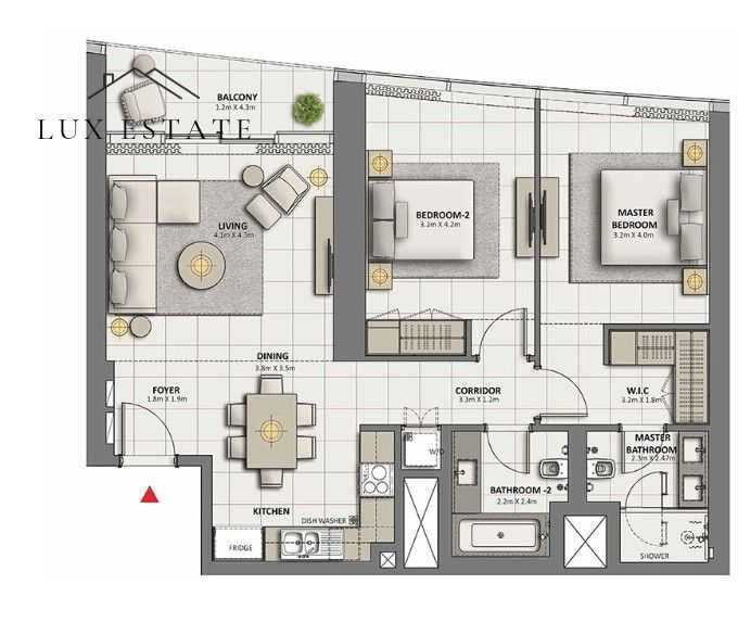 Тристаен апартамент в София, Манастирски ливади - 84 кв.м за 2691 €/кв.м - Снимка #1