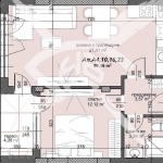 Двустаен апартамент в Пловдив, Тракия - 73 кв.м за 1409 €/кв.м - Снимка #1
