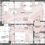 Двустаен апартамент в Пловдив, Тракия - 73 кв.м за 1406 €/кв.м - Снимка #1