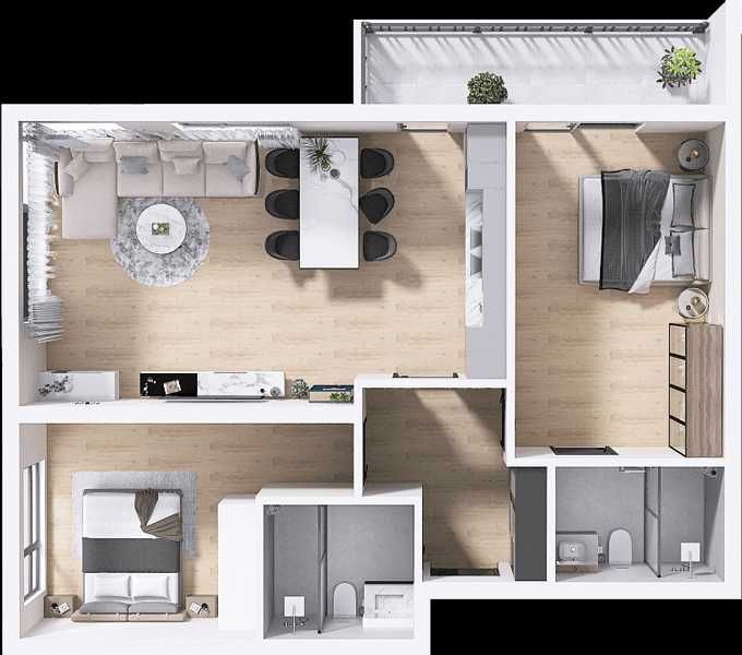 Тристаен апартамент в Пловдив, Христо Смирненски - 101 кв.м за 1307 €/кв.м - Снимка #1