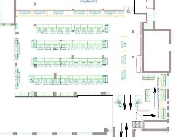 Дава се под наем Магазин в Сливница - 450 кв.м за 3060 € - Снимка #1