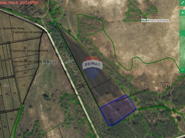 Парцел в с. Слънчево, Област Варна - 13718 кв.м за 18 €/кв.м - Снимка #1