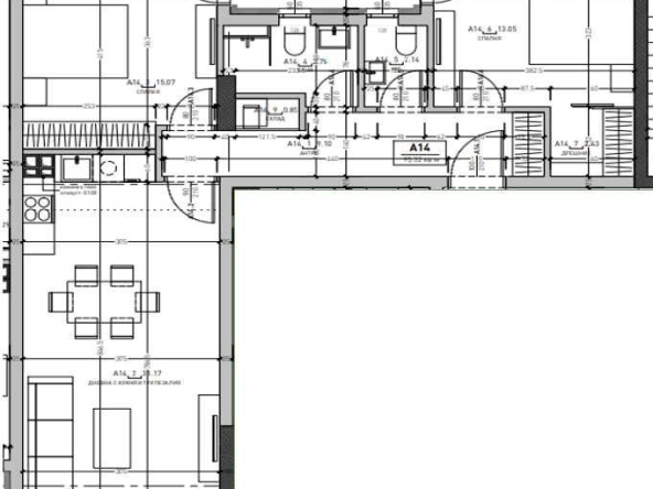 Тристаен апартамент в София, Дружба 1 - 113 кв.м за 1017 €/кв.м - Снимка #1