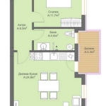 Тристаен апартамент в Велинград - 92 кв.м за 485 €/кв.м - Снимка #1