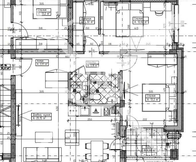 Тристаен апартамент в Асеновград - 98 кв.м за 476 €/кв.м - Снимка #1
