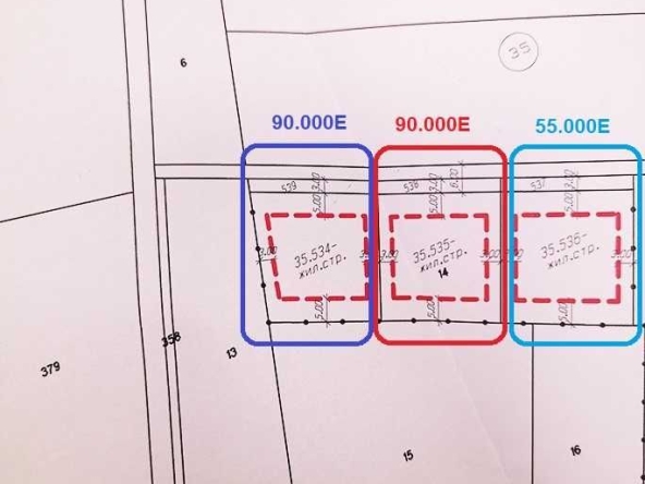 Парцел в с. Ягодово, Област Пловдив - 835 кв.м за 659 €/кв.м - Снимка #1
