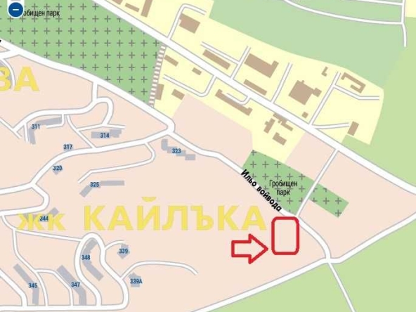 Парцел в Плевен, Кайлъка - 8300 кв.м за 56 €/кв.м - Снимка #1