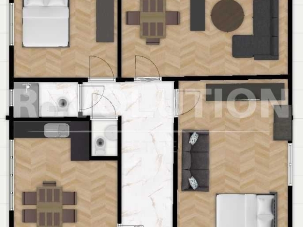 Тристаен апартамент в София, Лагера - 95 кв.м за 3316 €/кв.м - Снимка #1