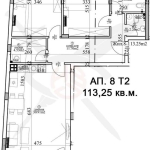 Тристаен апартамент в Варна, Център - 132 кв.м за 1440 €/кв.м - Снимка #1